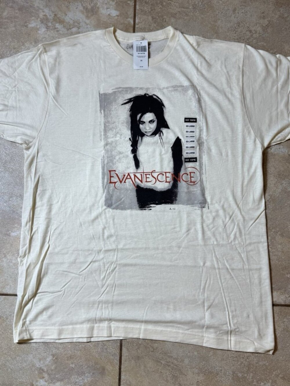Evanescence Amy Lee Portrait T-Shirt Size 2XL New With Tags